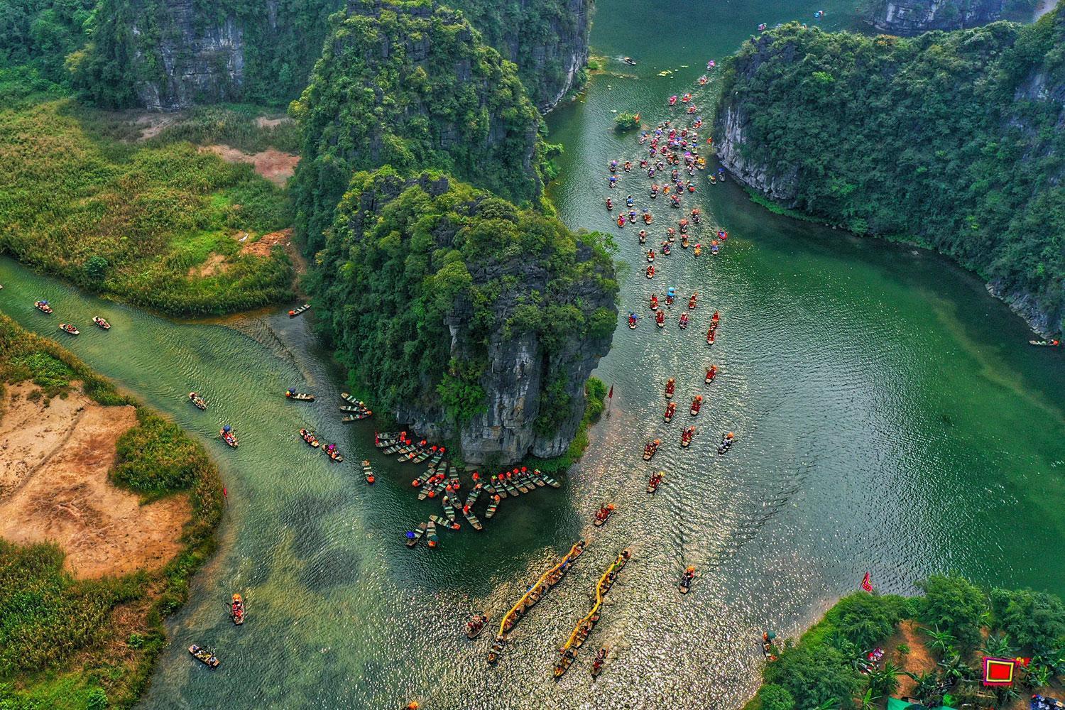 Tam Coc Scenery Homestay Van Lam Kültér fotó